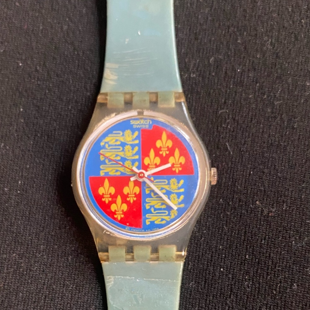 VINTAGE SWATCH WATCH LION HEART 1986
